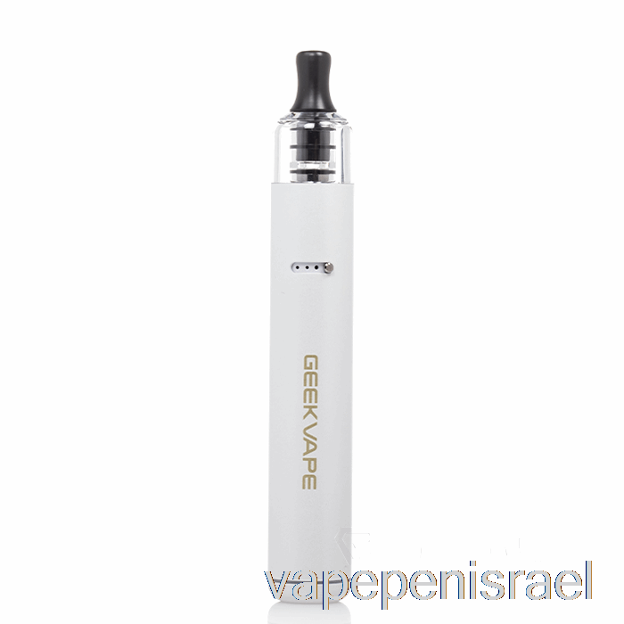 חד פעמי Vape Israel Geek Vape Wenax S3 Pod Kit לבן פנינה